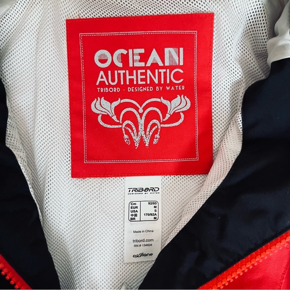 Waterproof Women's Red Jacket - Picture 7 of 9